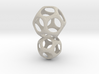 Dodecahedron Interlocked - 2pts 3d printed 