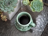 Succulent Mug 3d printed Shown with matching saucer (sold separately)