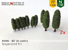 SET 20x Conifers (N 1:160 - TT 1:120) 3d printed 