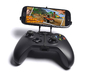 Controller mount for Xbox One & Motorola Moto E (3 3d printed Front View - A Samsung Galaxy S3 and a black Xbox One controller