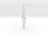 Spiral Earring 3d printed 