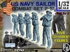 1-32 US Navy Sailors Combat SET 2-51 3d printed 