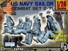 1-24 US Navy Sailors Combat SET 2-71 3d printed 