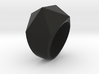 Facet Ring 3d printed 