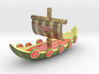 Melon Vikingship - Large 3d printed 