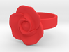 BlakOpal Rose Ring Size 8.5 3d printed 