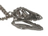 Deinonychus Dinosaur Skull Pendant 3d printed 