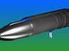 ROCKET BOOSTER for D-21 DRONE SPYPLANE, 1/48th 3d printed Rocket BBOOSTER MODEL for D-21 Drone, 05