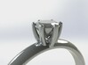 Diamond ring 3d printed 