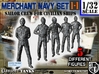 1-32 Merchant Navy Crew Set 1-1 3d printed 