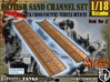 1-18 British Sand Channel Set 3d printed 