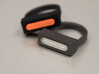 MetaRing - Dreamer Dia 19mm - Ring Body Only 3d printed Black Matte Stainless steel + Detail Frosted
Black Strong Flexible + Orange Strong Flexible