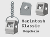 Apple Macintosh Classic Keychain 3d printed 