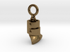 Ned Kelly Outlaw Helmet Bracelet Charm 5mm hanging 3d printed 