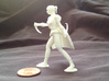 Drow Assassin 3d printed an example of this miniature in white plastic