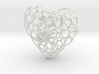 Voro-Heart 80mm 3d printed 