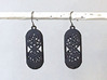 Celtic pattern earrings 1 3d printed 