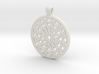 Round mashrabiya pendant 3d printed 