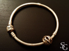 Geometric Charm (for Pandora bracelet) 3d printed 