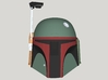 Boba Fett ESB Helmet 1/6th Scale With Visor 3d printed 