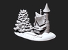 Snow House-w 3d printed 