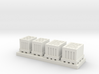 Air Conditioners for Windows 4 In HO Scale  3d printed 