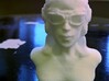 Woman with Flight Goggle 3d printed 