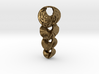 Hyperbole Chain Pendant Small 3d printed 