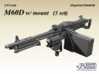 1/35 M60D w/ mount (3 set) 3d printed 