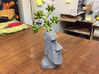 Moai Single Flower Vase 3d printed 