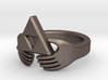 Triforce Claddagh Ring 3d printed 