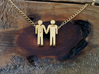 Man Loves Man Pendant - Love is Love Collection 3d printed 