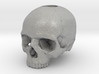 30mm 1.18in  Keychain Skull (8mm/0.31in hole) 3d printed 