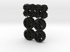 LEGO®-compatible helical gears 3d printed 