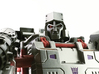 (1.5mm Screw) TR Faceplate & Helm for CW Megatron 3d printed 