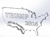Trump 2016 USA Ornament - It'll Be Beautiful 3d printed 