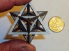 Tantric Star (aka Stellated Octahedron) 3d printed Tantric Star in polished nickel steel