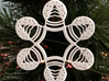 Snow Globe Snowflake Ornament 3d printed 