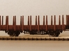 1/148 German train-ferry wagon, 40t-glw low 3d printed painted model with additional parts