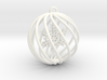 Snowflake Bauble small 3d printed 