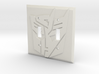 Transformers Faction Symbol Dual Switch Plate 3d printed 