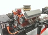 Ford V8 1-10 Long Block Engine 3d printed 