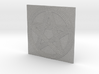 Grooved Pentacle Tile by ~M. 3d printed 