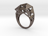 Meshed Up Ring 3d printed 