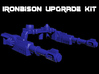 IronBison Turret Upgrade Kit 3d printed Render showing assembled kit.