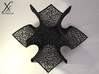 The Batwing Surface 3d printed Cycle render, top view.