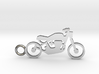 Moto keychain 3d printed 