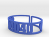 Pinecliffe Zip Cuff 3d printed 