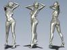 1/50 scale nose-art striptease dancer figure A x 3 3d printed 