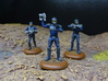 Terran Marine Squad 3d printed 